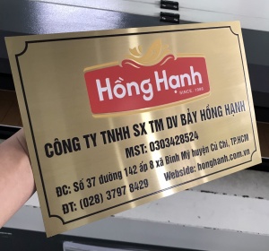 Làm bảng hiệu inox và hướng dẫn làm bảng inox ăn mòn